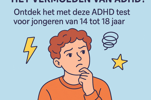 Heb jij of je kind het vermoeden van ADHD? Ontdek het met deze ADHD test voor jongere